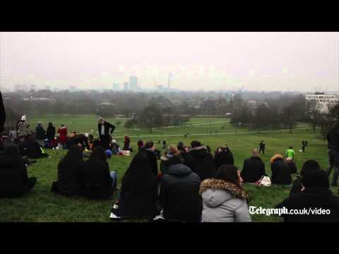 Solar eclipse: London underwhelmed as capital gets ‘slightly darker’