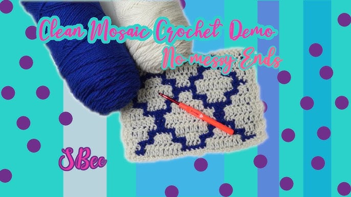 How to do Mosaic crochet - Gathered
