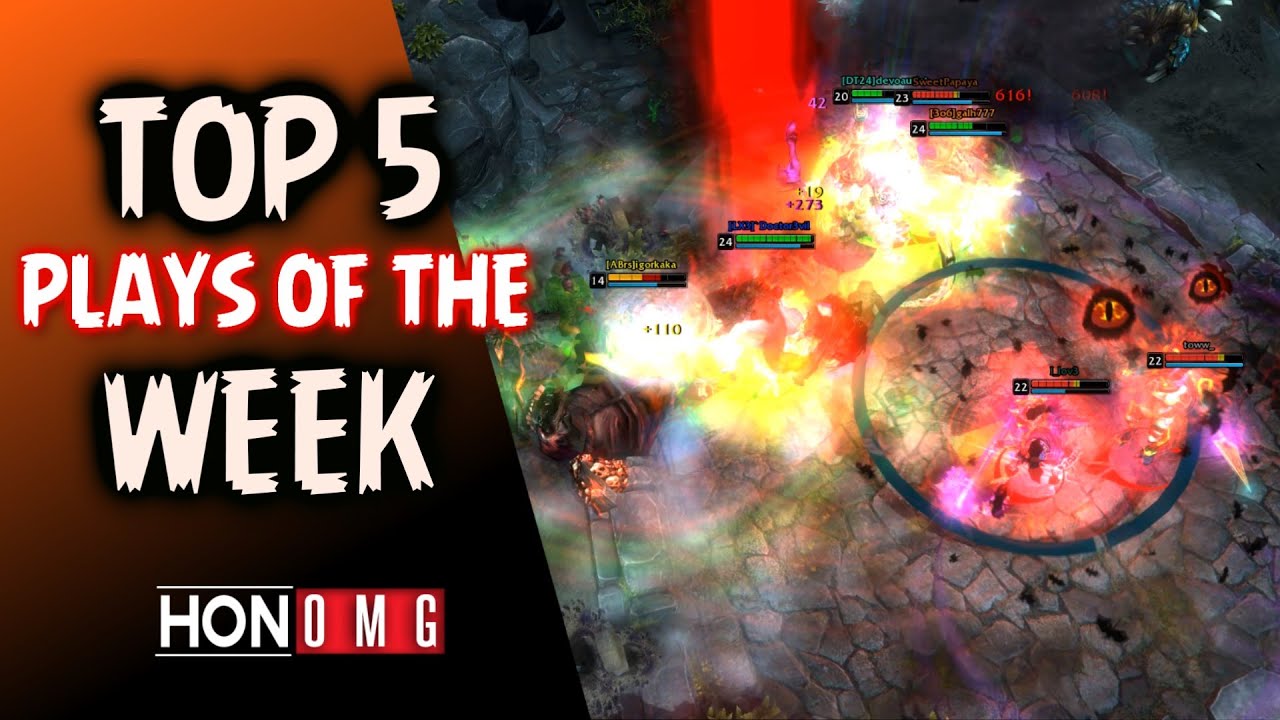 HoN Top 5 Plays of The Week + Heroes of None Sense Remastered (2020)