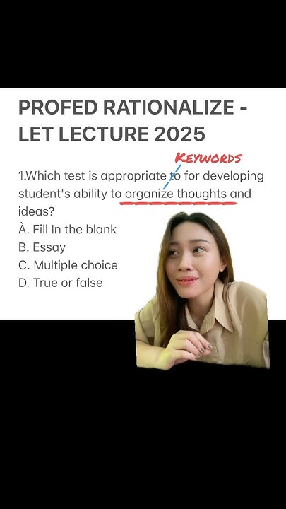 LET REVIEWER 2025 | LET MARCH 2025 | PROFED RATIO - YouTube