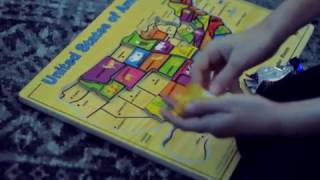 ASMR Child Doing Puzzle While Eating Candy screenshot 3