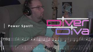 DiverDiva - Power Spot!! | Bass Cover &amp; Play-Along TAB
