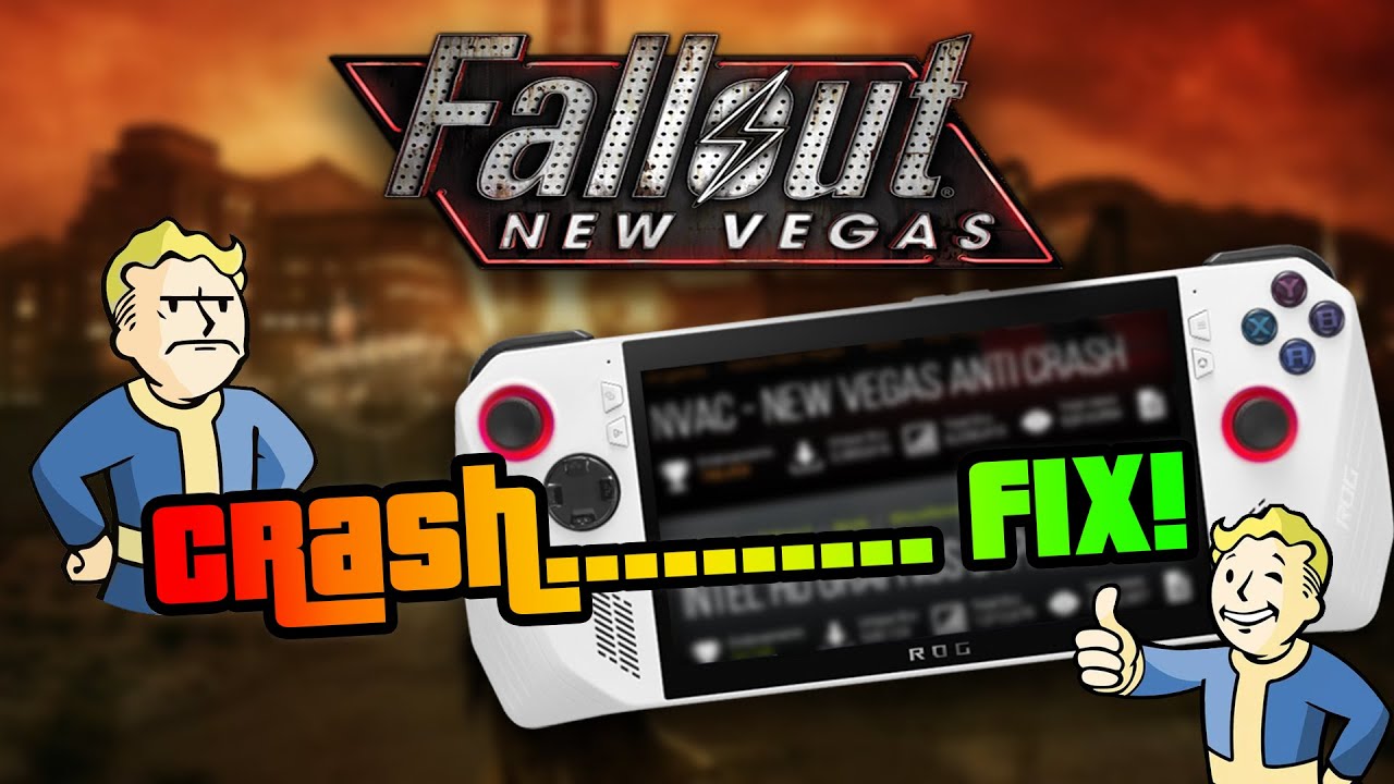 Fallout New Vegas crashing and stability fix for ROG Ally - YouTube