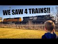 Train tracking 36  levi finds rare engines