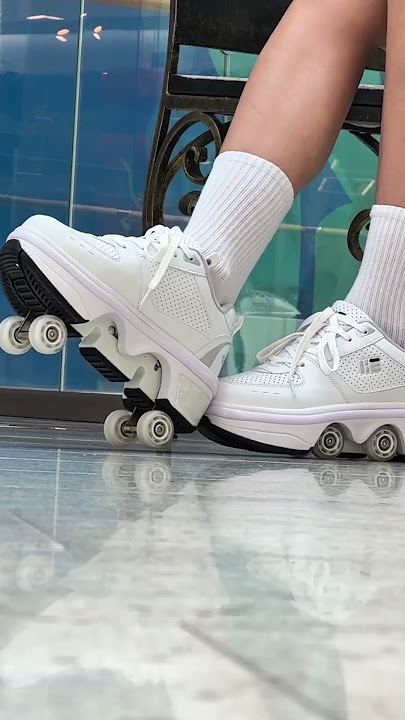 Amazing 2 in 1 Shoes with Button
