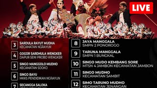 LIVE FESTIVAL NASIONAL REOG MINI PONOROGO GREBEG SURO TAHUN 2022 FULL