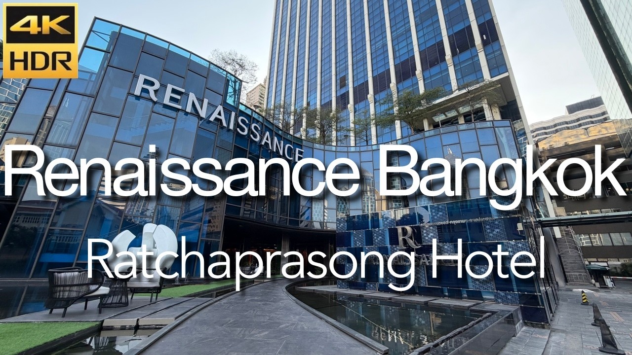 🇹🇭4K HDR | Renaissance Bangkok Ratchaprasong Hotel: Executive Suite Tour, Swimming Pool & Breakfast