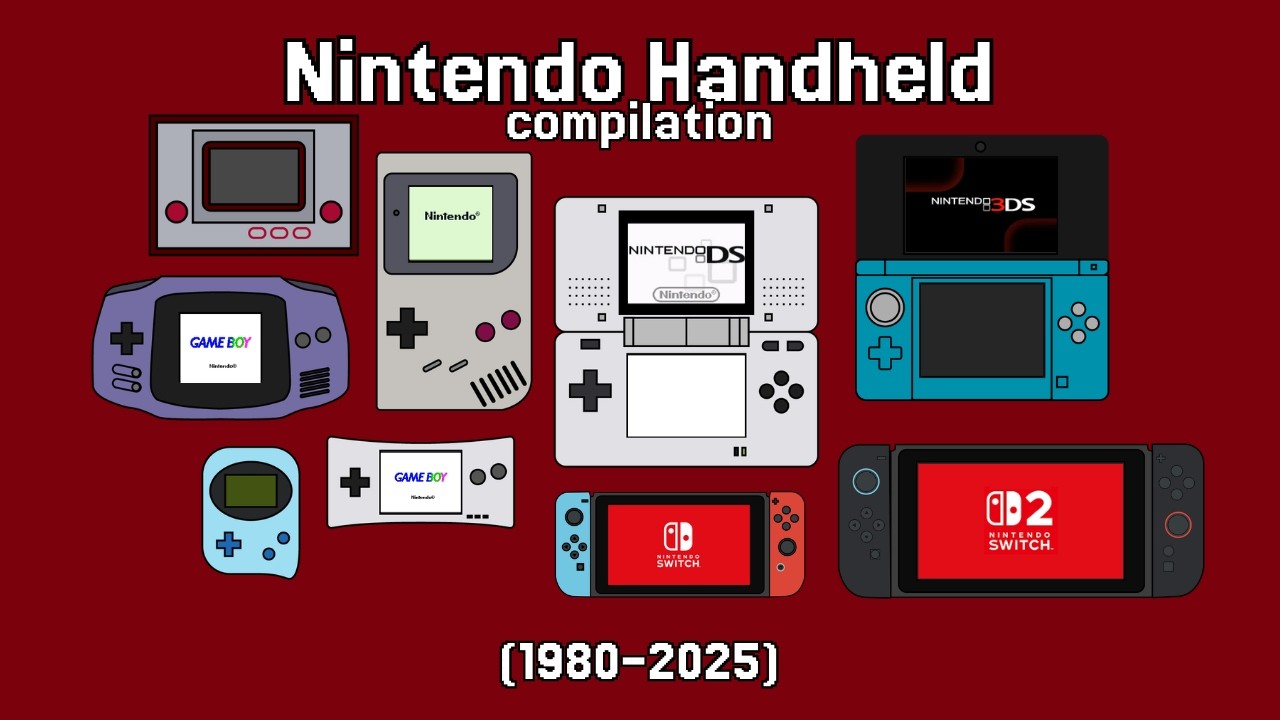 Every Nintendo Handheld Boot Screen Ever (1980–2025) 🎮