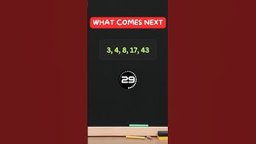 Q150 What comes next in this number series #mathmatics #mathgames #puzzle