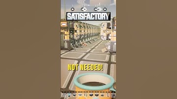 I Gave Up on Building a Mall In Satisfactory and Am Just Using Dimensional Storage #shorts