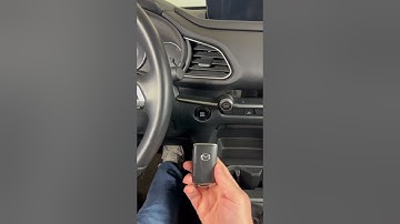 Mazda CX-30 KEY NOT DETECTED - How To Start 2020 - 2023 CX30 With Dead Remote Key Fob Battery #mazda