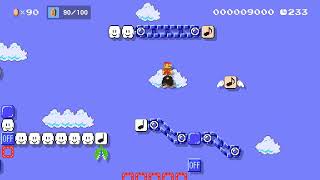 Automatic dont move by たぼっち 🍄Super Mario Maker 2 | Switch 2 #dwp