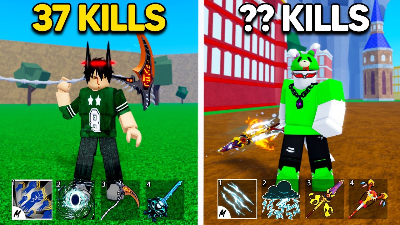 Who Can Get The Most KILLS in 1 Hour! (Blox Fruits)