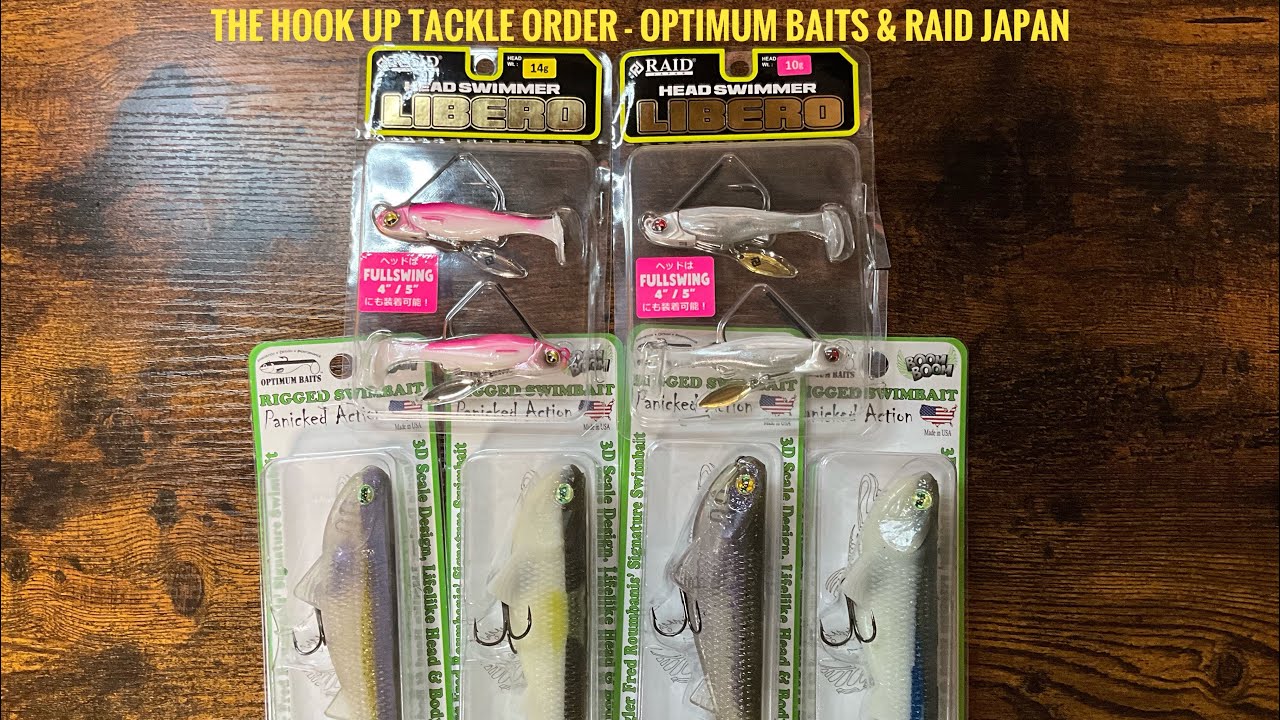 The Hook Up Tackle Order! Optimum Baits! Raid Japan! 