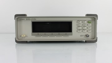 Agilent 86120C Refurbished Wavelength Meter