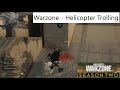 Warzone Warmup - Helicopter Triple kill