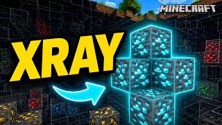 Como CONSEGUIR Xray no Minecraft | Como INSTALAR um X-Ray Texture Pack