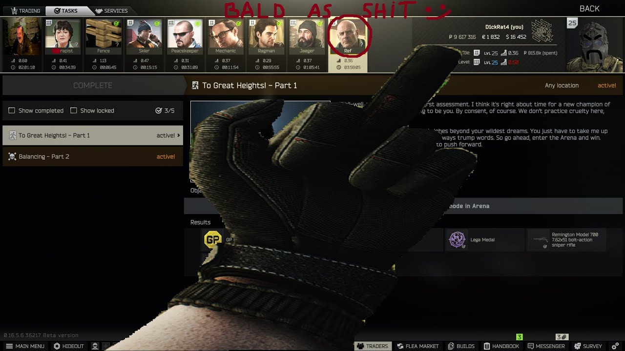 ref made me do it :c [Escape From Tarkov Arena]