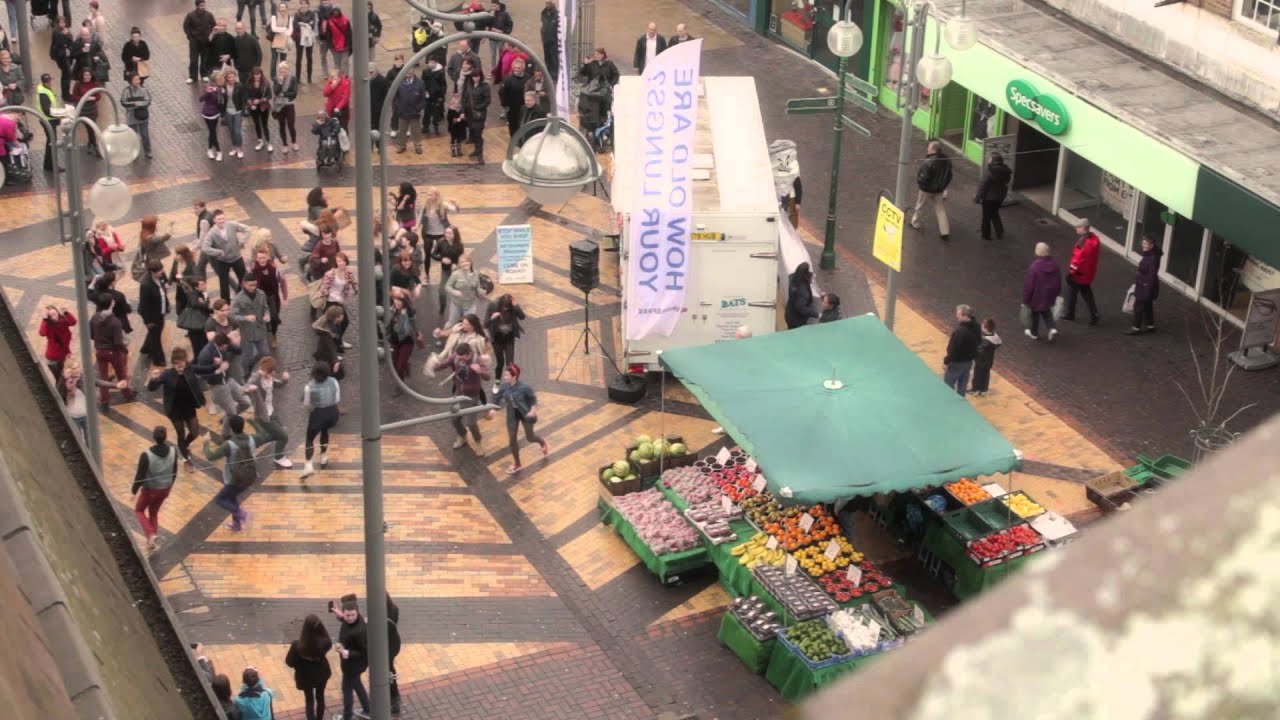 Flash Mob, Bexleyheath - No Smoking Day 2012
