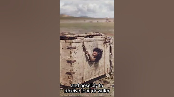 Mongolia's Box Prison: A Look into One of History's Most Brutal Punishments #history #horror #scary