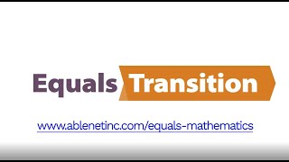 Equals Transition Math