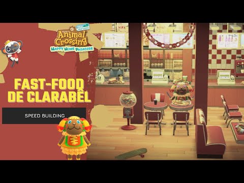 Fast-food de Clarabêl | Happy Home Paradise | ACNH Speed Building