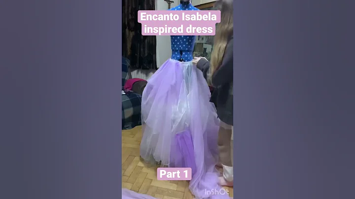 Encanto Isabela inspired dress 💖