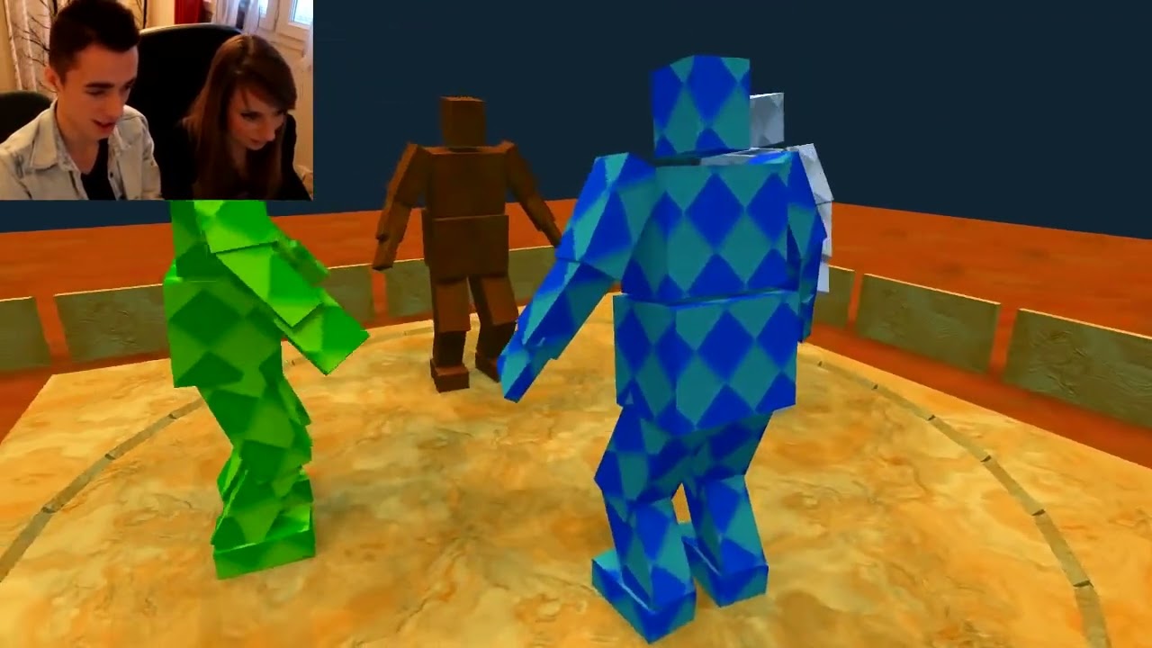 Un gars une fille sur Sumotori ! - Une bite en CUBE