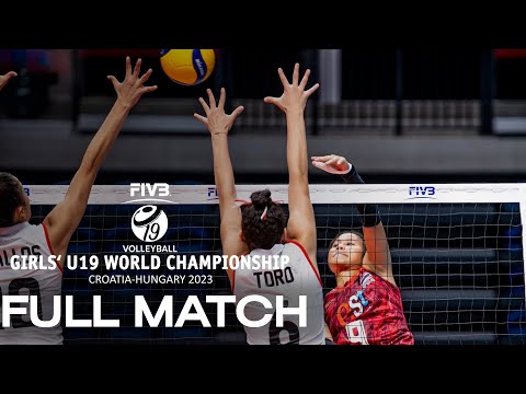 🔴LIVE THA🇹🇭 vs. PER🇵🇪 - Women's U19 World Championship | Pool C