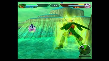 DBZ Budokai Tenkaichi 1 | CPU vs CPU #78 | Imperfect Cell vs 3rd Form Frieza