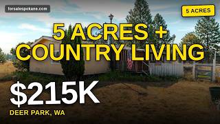 503 W Bridges Rd | Deer Park, WA | $215,000 | 3 bed, 2 bath, 1,400 sqft — Spokane Home for Sale