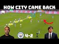 Tactical Analysis : Manchester City 4-2 Tottenham | How City Changed The Game |