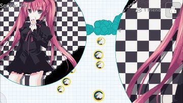 PRO VS HACKER ! (Agar.io Mobile Gameplay)