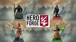 Hero Forge: Custom Miniatures from The Elder Scrolls 2 (My Characters)