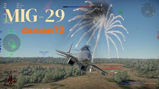 МИГ-29 вывожу в топ (нарезка) WAR THUNDER