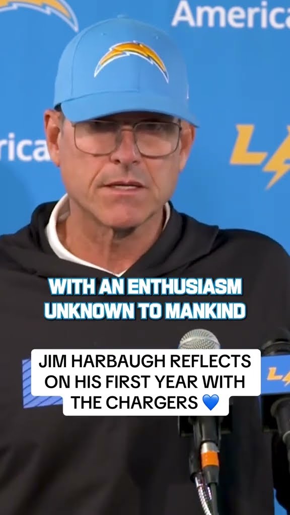 “favorite team I’ve ever been on” ? #jimharbaugh #losangeleschargers #nfl #nflplayoffs