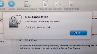 Disk Utility Can't Unmount Disk