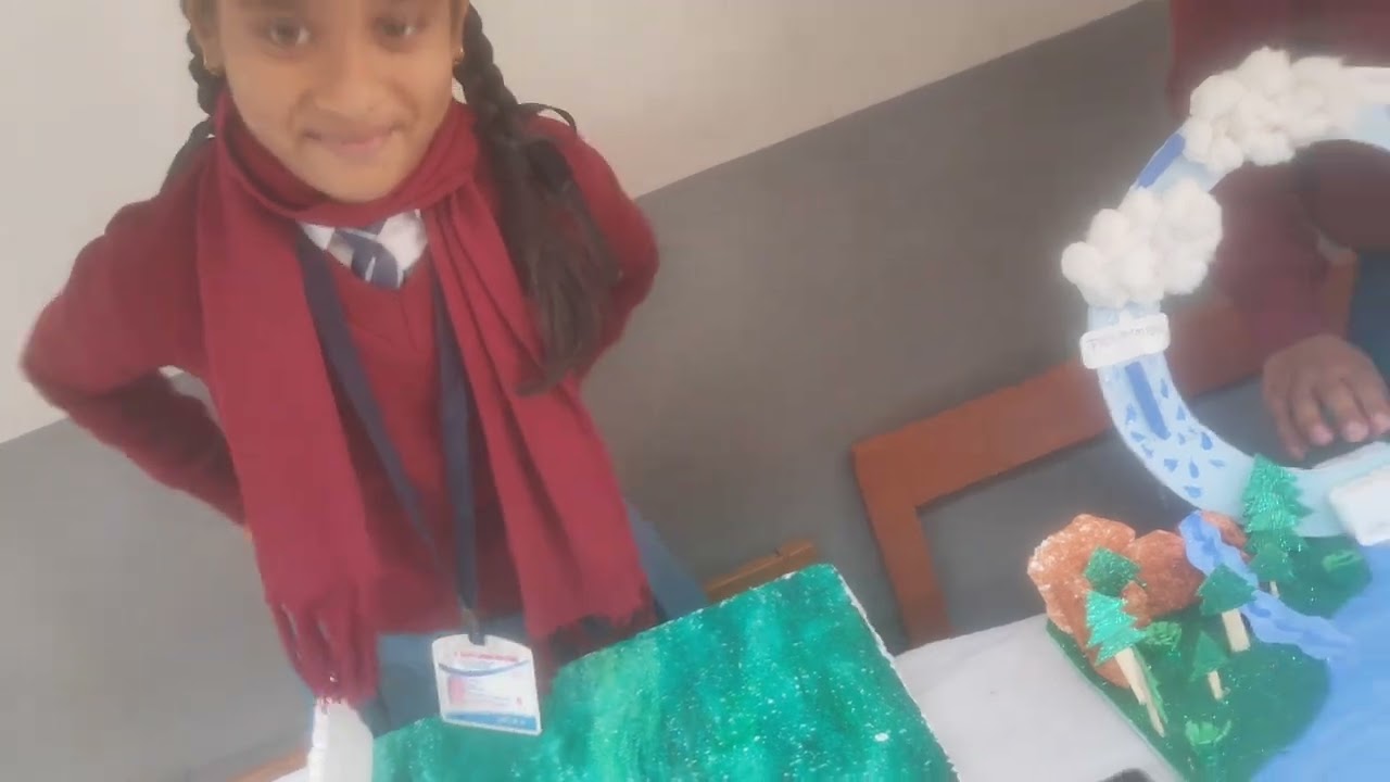 science exhibition of our son( DEEP BHATTACHARJEE ) school 🏫(3)