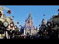 Christmas Day 2020 at Magic Kingdom - Filmed in 4K | Walt Disney World Christmas Orlando Florida