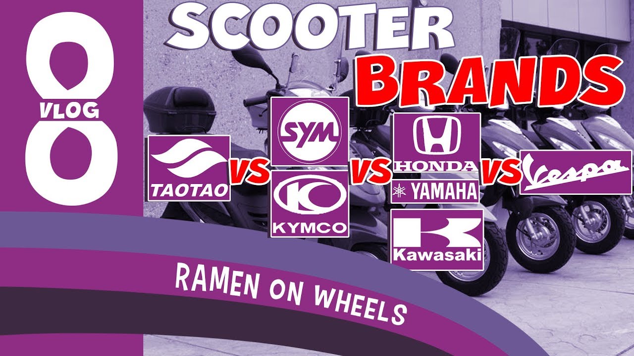 125cc Scooter Vlog 8 Scooter Brands/Scooter Quality (Simplified) YouTube