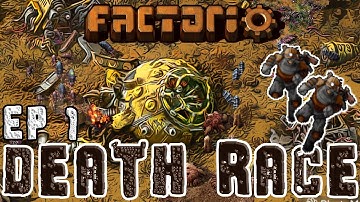 Ep1 The Spawning ⚙️ Factorio 1.0 ⚙️ Death Race with Poober @SoellessGaming