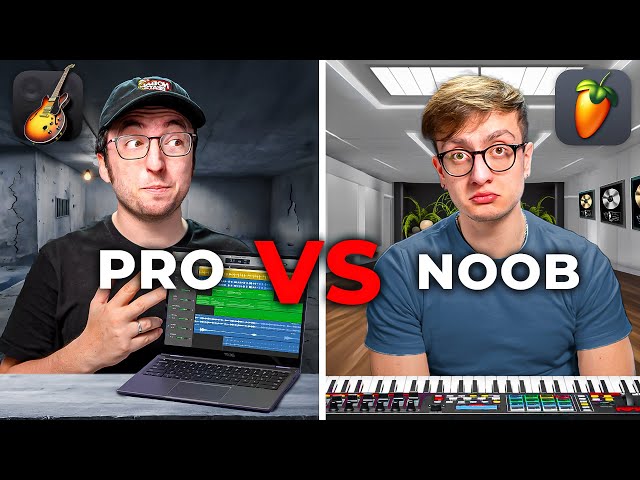 PRO in GarageBand vs NOOB in FL Studio! class=