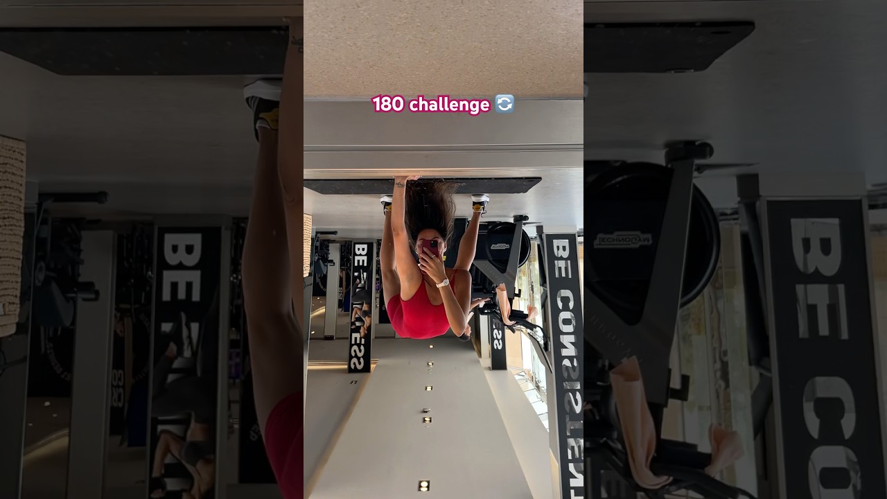 180 CHALLENGE // Gymnastics Challenge, Flexibility Challenge // Lera the gymnast 