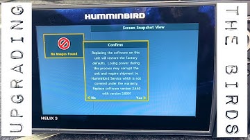 How to Update Humminbird Helix Unit w/ an Apple - (Watch End If Your Having Problems)