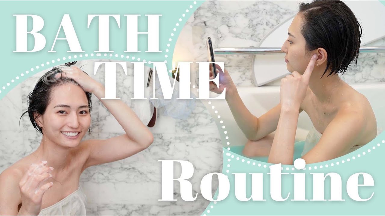 【お風呂ルーティン】最近のバスタイムの過ごし方🛀🌙 ヘアケア/マッサージ/半身浴