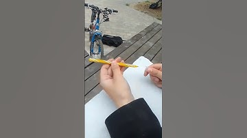 Обучение крутому фокусу ручкой #фокус