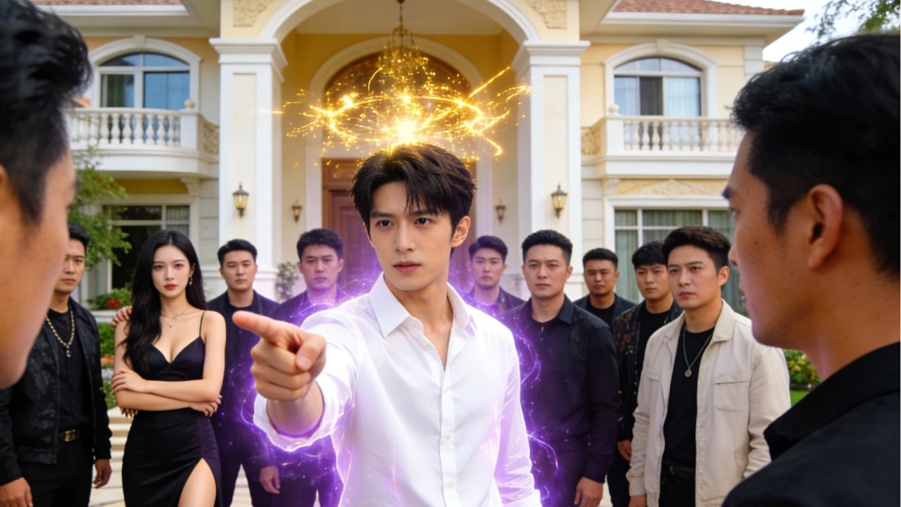 The usually bullied son-in-law's true nature is revealed: he's actually a war god.