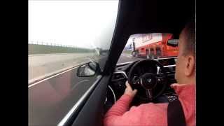 BMW 430d M Sport - Entering the motorway