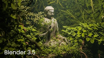 Abandon Temple 3D Full Video | Made In Blender 3.5 | Utra HD 4K