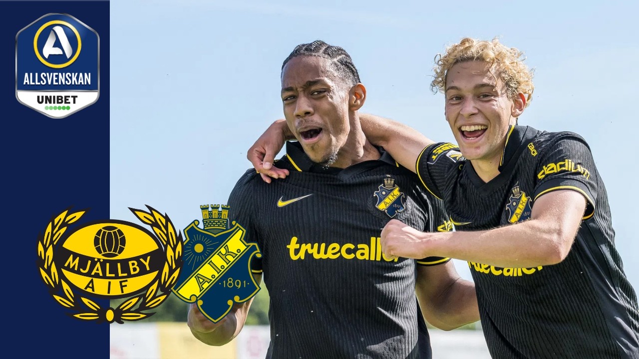 Mjällby AIF 1–2 AIK full highlights